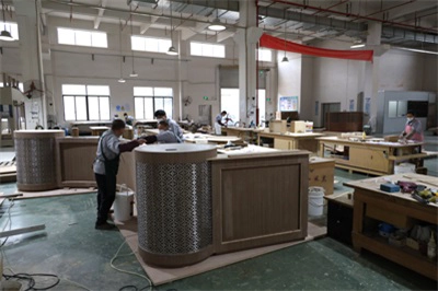 Paken hotel furniture factory model workshop