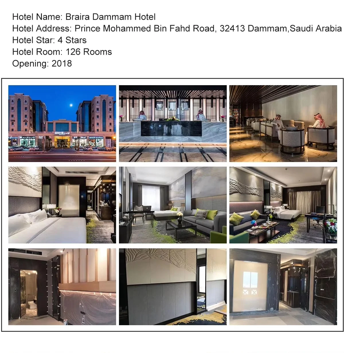 Paken hotel furniture factory hotel project case