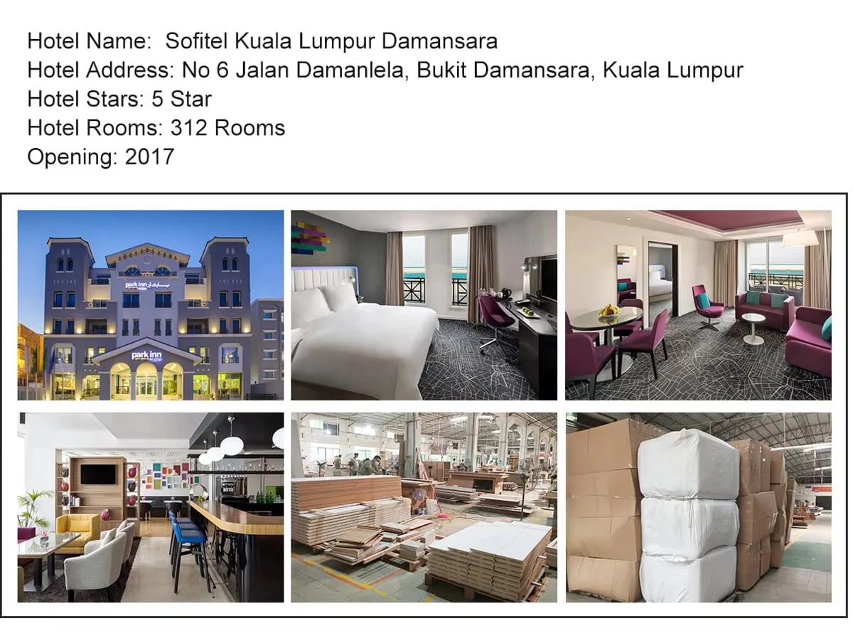 Paken hotel furniture factory hotel project case