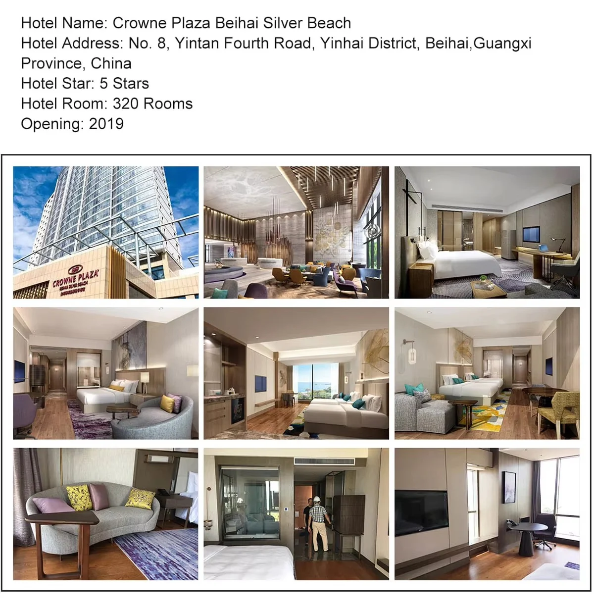 Paken hotel furniture factory hotel project case